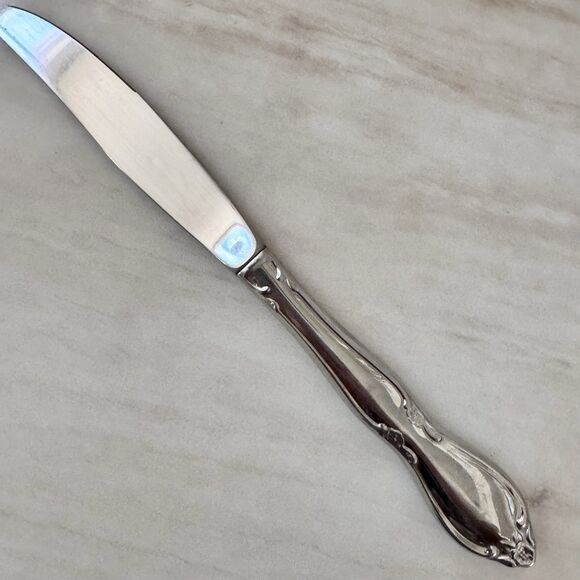 10pc ONEIDA Chatelaine Stainless Dinner Knife Set 8 1/2” Community Betty Crocker - Picture 2 of 8